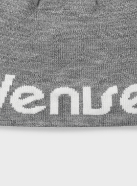 Venise威尼斯秋冬针织Logo毛线帽高弹力男款穿搭多色冷帽女款