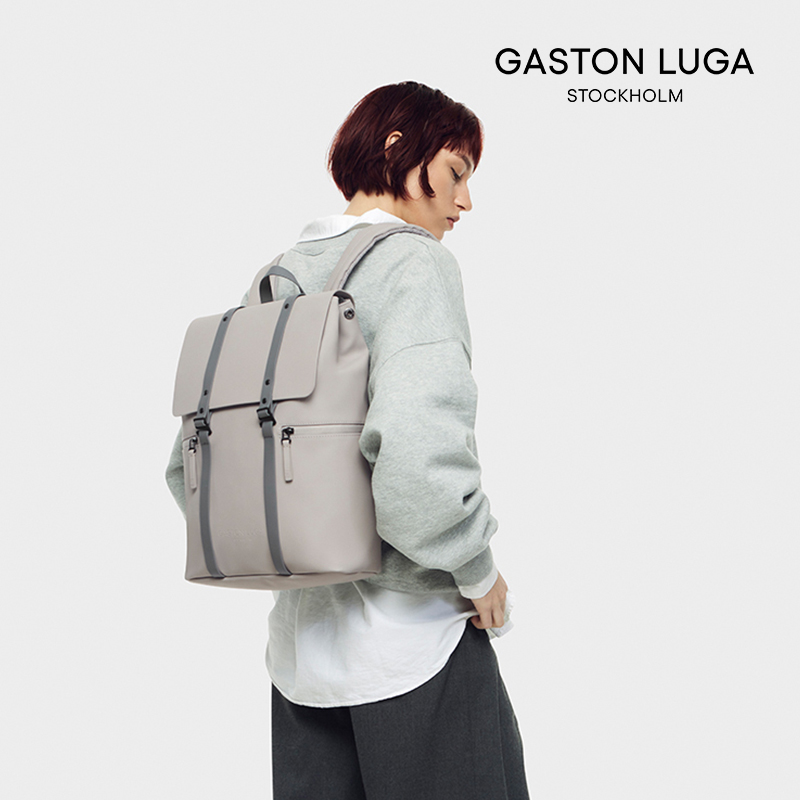 Gaston Luga大容量双肩包男女学生书包电脑包男士背包旅行通勤-图1