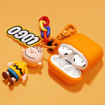 2021 new airpods3 protective sleeve Pro headphone sleeve suitable for Apple airpods2 generation wireless Bluetooth pro box one-piece pure color creative ipods2 shell set silicon