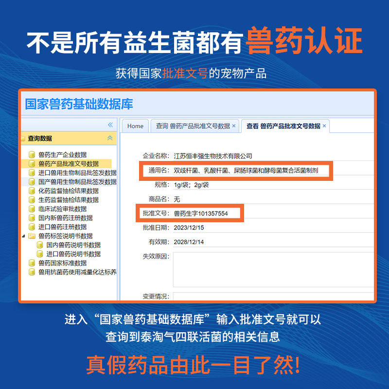 泰淘气益生菌药字号10条软便拉稀腹泻专用调理肠胃狗狗太宠物狗狗