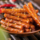 Zhou Changjiang Xiaodian Spicy Strips Bean Skin Snacks Bean Rolls Bean Tendons Dried Tofu Food Snack Packaging Bean Products Spicy Red