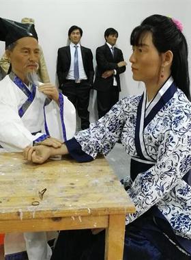 捣糍粑蜡像电动蜡像蜡像会动的蜡像蜡像场景复原