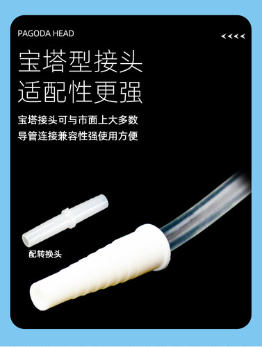 医用引流袋接尿袋防逆流一次性集尿袋胆汁导尿男女老人用加长软管-图0