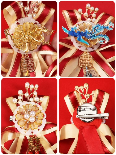 Брачная грудь цветочниц жениха жениха Гоме и дедушкой матери с полным набором сестер, не проводите свадебные пластинки с высоким уровнем.