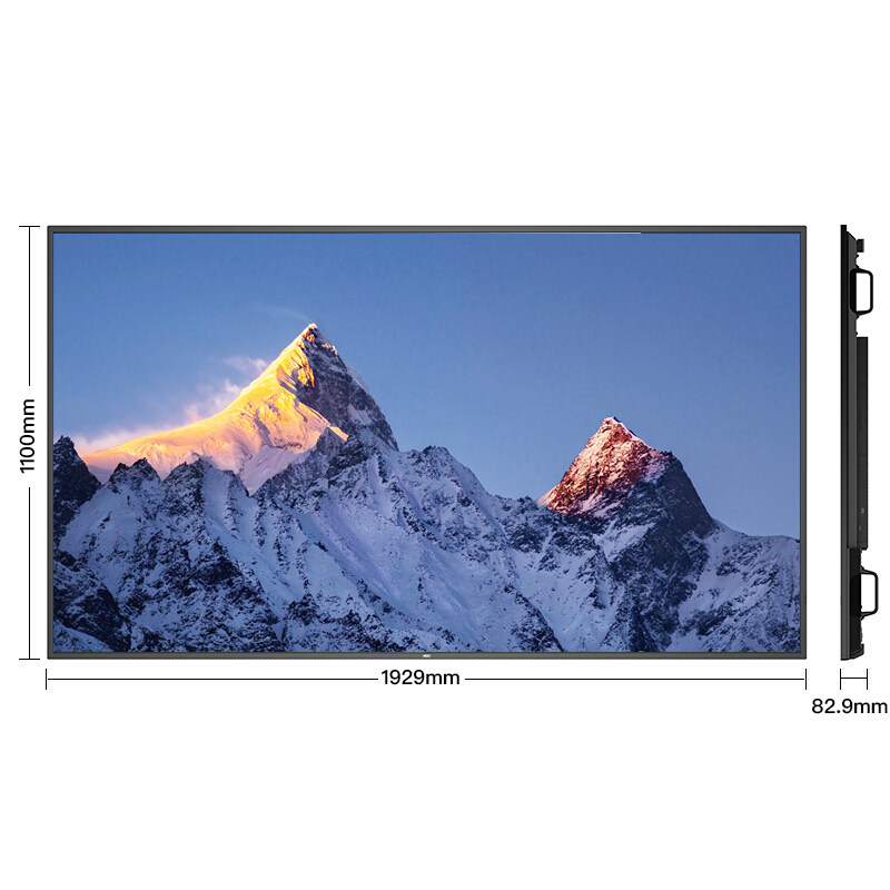 aoc aoc 86英寸4k 86x2壁挂广告机 AOC乐作舟一体机