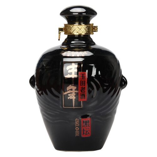 丰年 玉田老酒42度黑坛480ml*4瓶整箱装 非物质文化遗产 - 图0