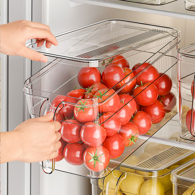 冰箱收纳盒整理盒冷冻专用食品级专用保鲜盒厨房蔬菜鸡蛋储物盒子,淘宝优惠券,粉丝福利购,淘宝优惠卷