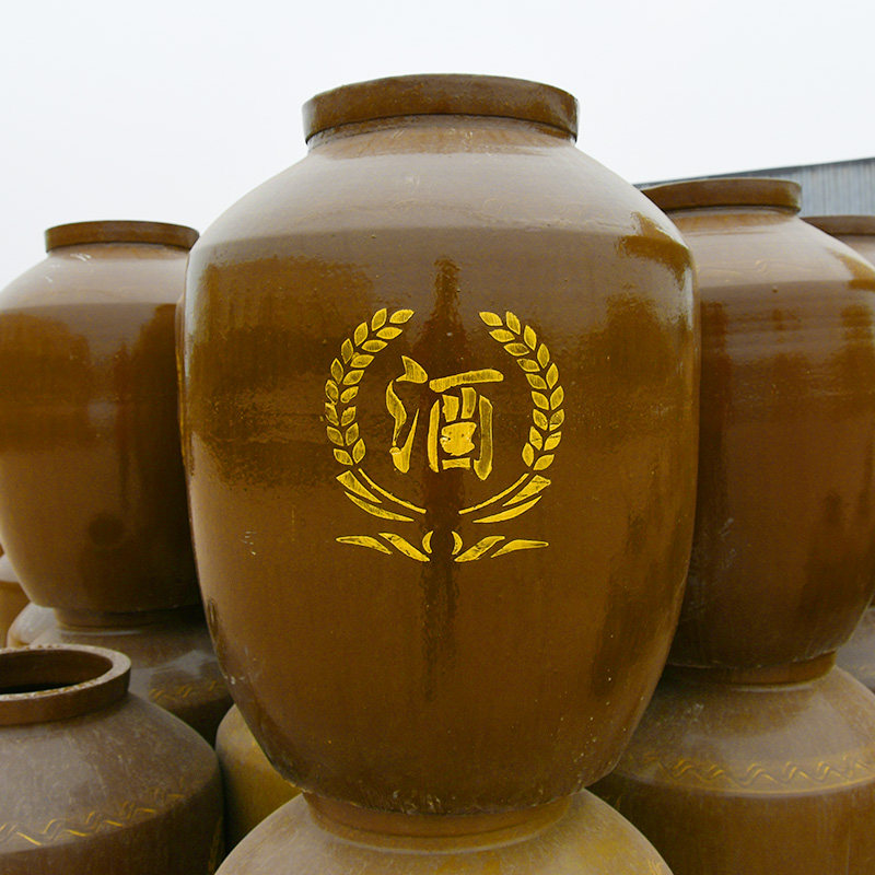 酒坛酒罐陶瓷50密封家用长期存酒专用100/2000斤土陶泡酒瓶大酒缸