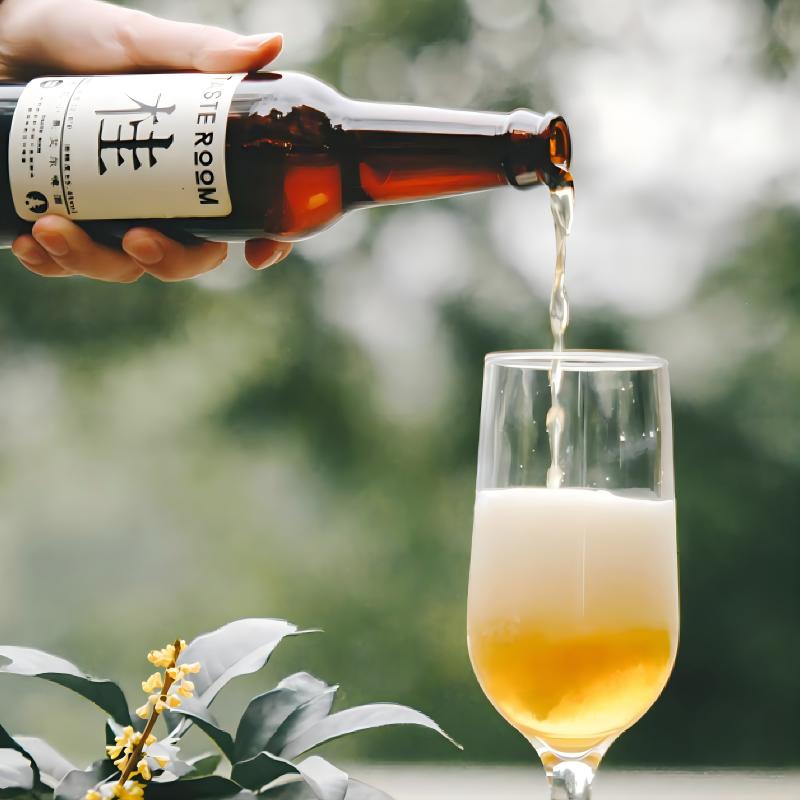 TASTE ROOM风味屋精酿啤酒组合桂花啤酒330ml*6瓶装国产小麦啤酒