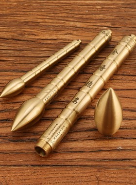 铜文昌笔挂件摆件钥匙扣书房办公室用金榜题名铜笔摆件定制