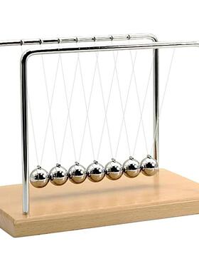 5球7球牛顿摆球不锈钢混沌摆平衡球创意摆件减压礼品守恒撞球