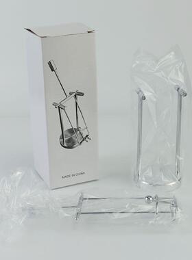 新款荡秋千小铁人铁艺工艺品摆件 创意家居装饰品桌面小礼物
