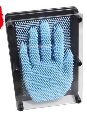 中号手模摆件生日礼物魔法手印 三维针画手模创意手模玩具