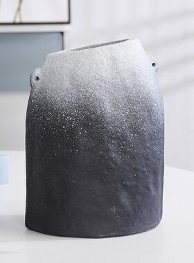 陶瓷花瓶复古干鲜花花插水培花器客厅欧式轻奢软装摆件家居装定制