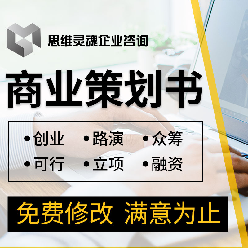 商业计划书代写创业融资众筹投资项目招商策划ppt企划书方案代做 - 图2