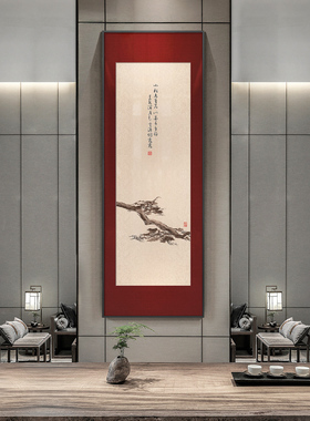装饰画客厅玄关新中式沙发背景墙