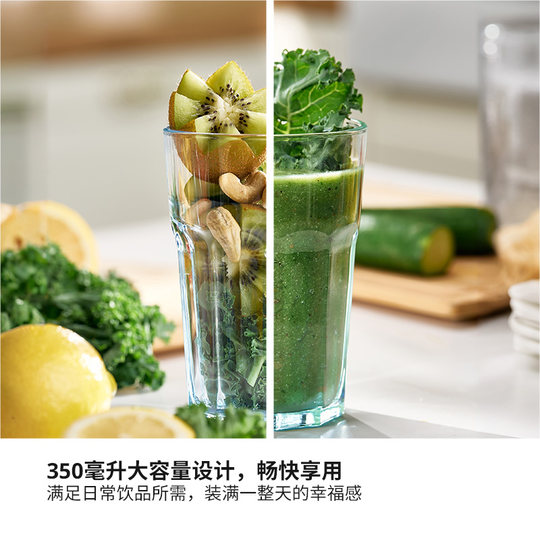 IKEA宜家POKAL博克尔加厚钢化玻璃杯家用透明大容量耐热果汁杯子