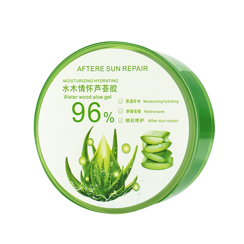 水木情怀旗舰店水木情怀芦荟胶正品祛痘痘印补水保湿晒后修复舒缓修护凝胶3