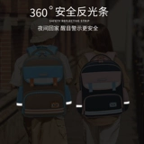 Вместительный и большой школьный рюкзак со сниженной нагрузкой, защита позвоночника