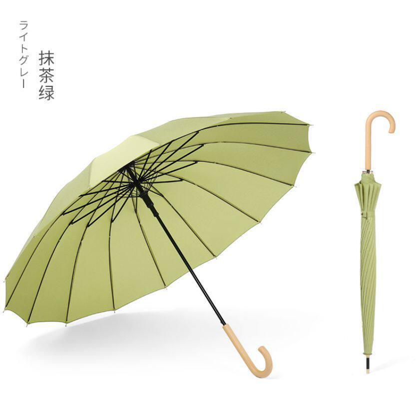 背着善宰跑雨伞和好雨伞经常请吃饭的漂亮姐姐同款ins长柄雨伞