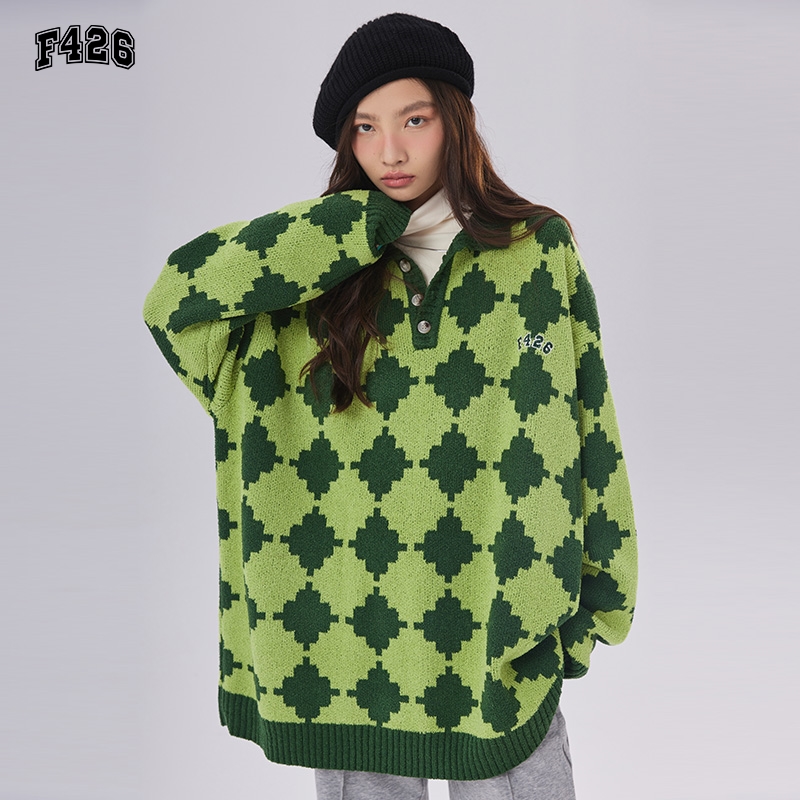 【f426官方店】国潮牌情侣嘻哈毛衣 f426针织衫/毛衣