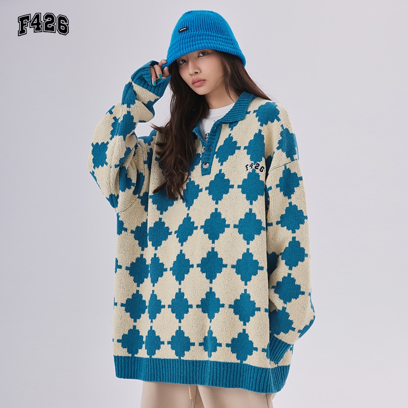 【f426官方店】国潮牌情侣嘻哈毛衣 f426针织衫/毛衣