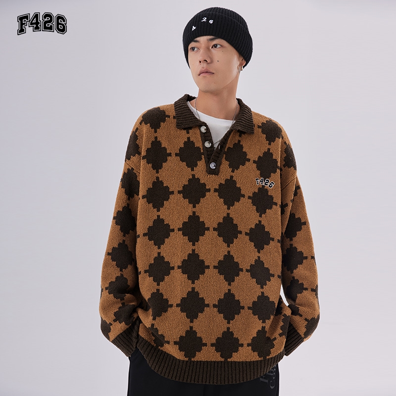 【f426官方店】国潮牌情侣嘻哈毛衣 f426针织衫/毛衣