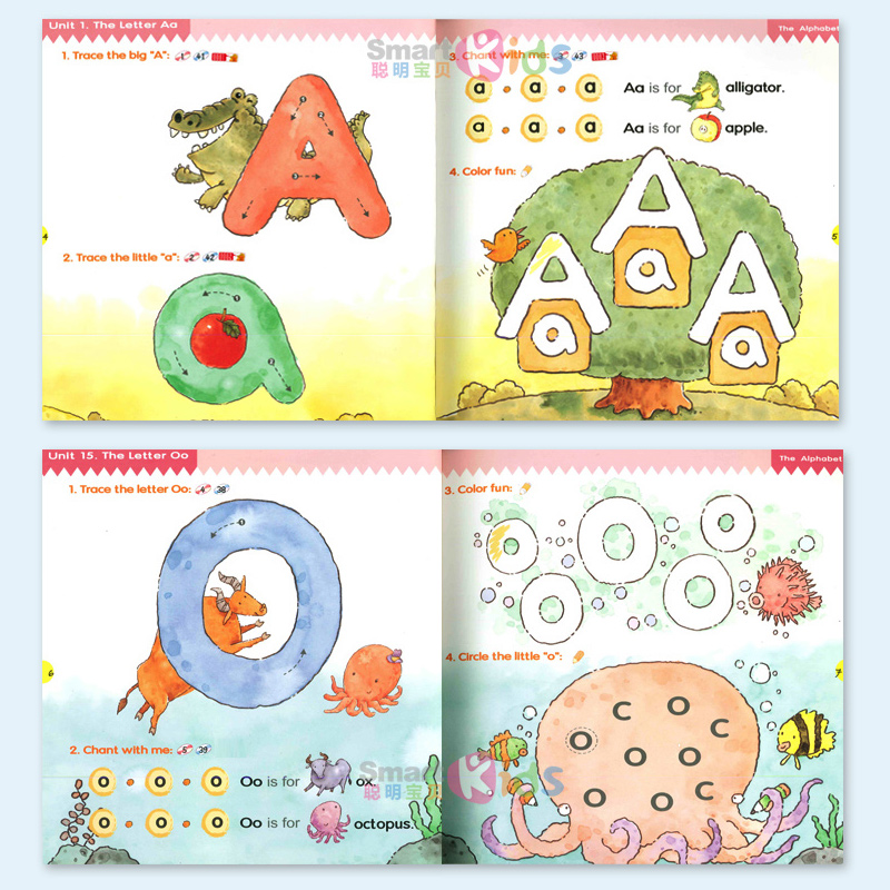 棒棒幼儿英语自然拼读phonics kids1AB2AB乐学说适用小蝌蚪点读笔 - 图1
