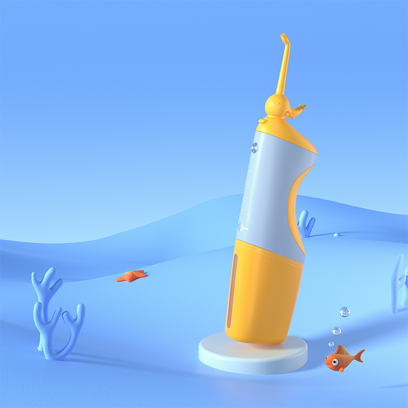 prooral/博皓儿童冲牙器水牙线卡通正畸专用迷你便携冲压器洗牙器