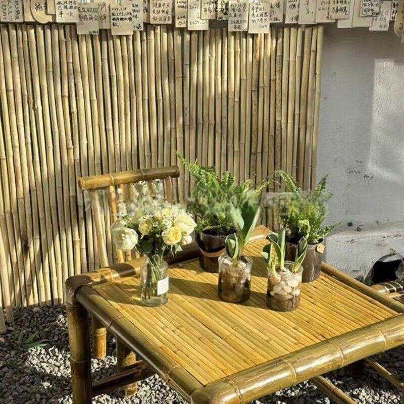 户外竹桌椅庭院竹桌竹椅竹编市井风格桌椅阳台休闲围炉煮茶竹桌子,淘宝优惠券,粉丝福利购,淘宝优惠卷