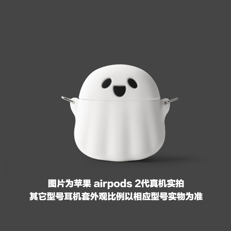 适用于airpods保护套硅胶软壳苹果耳机套airpods2壳情侣卡通可爱3二代无线蓝牙耳机盒ipods壳套潮牌air pods-图1