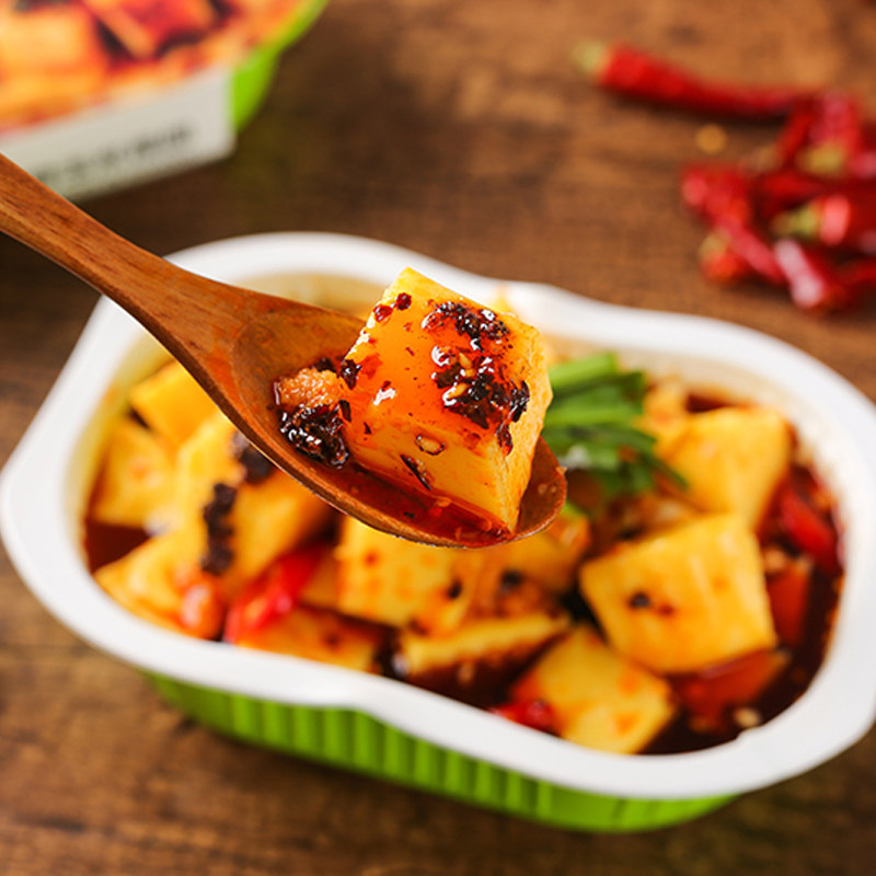 陕西西安特产玉米搅团即食凉粉风味小吃碗团凉拌汤烩方便速食4盒,淘宝优惠券,粉丝福利购,淘宝优惠卷