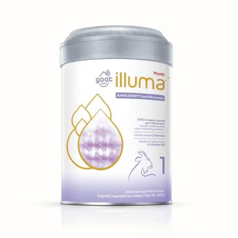 illuma启赋海外旗舰店[官网]illuma启赋蕴悠山羊奶粉婴幼儿新生1段850g惠氏0