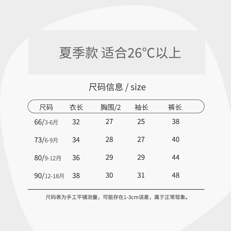 宝宝夏季衣服薄款分体套装夏天6一12月婴儿夏装两件套73码男a类女-图3