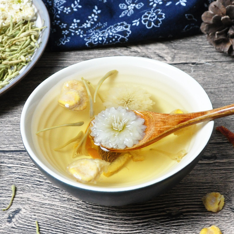 罗汉果可搭配老师咽清茶金银花茶 独唱团养生茶