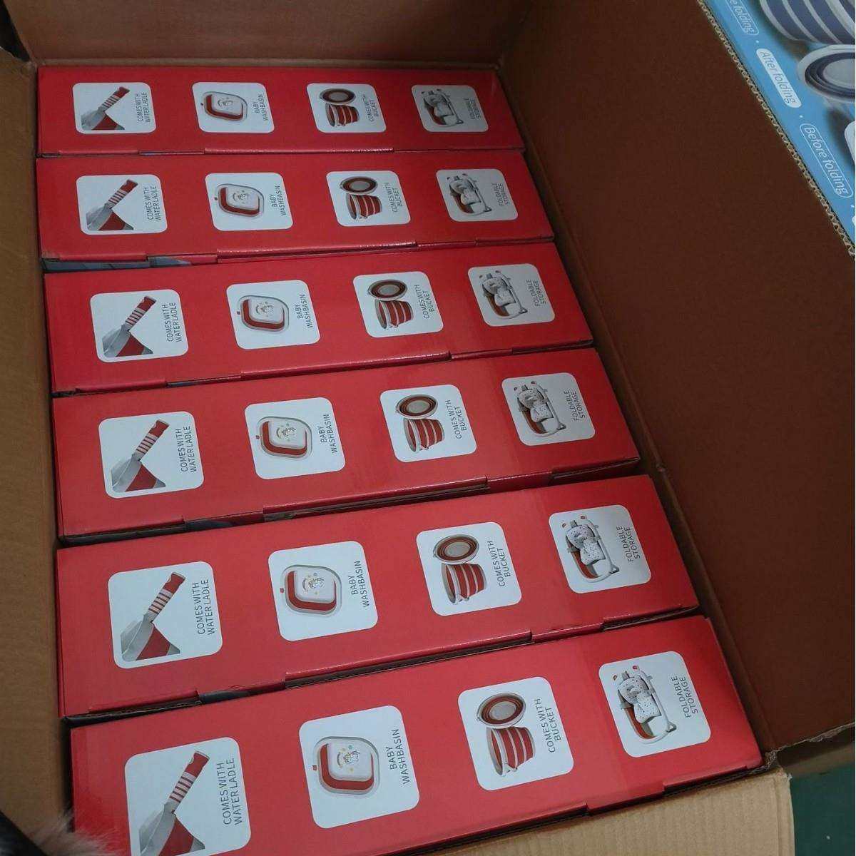 婴儿洗澡盆宝宝浴盆可折叠儿童小孩家用新生幼儿折叠浴桶勺盆,淘宝优惠券,粉丝福利购,淘宝优惠卷