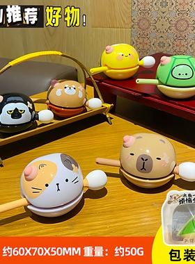 木鱼敲打可爱解压玩具