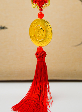 红昇伟人汽车装饰品挂件毛爷爷摆件毛爷爷一路平安中国风配饰