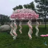 Свадебная планировка декоративная реквизита на открытом воздухе шесть столбов Свадебная сцена