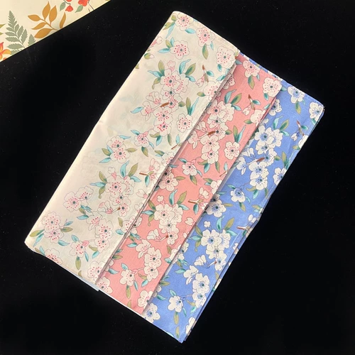 Носовой платок, хлопковый мягкий ретро японский шарф