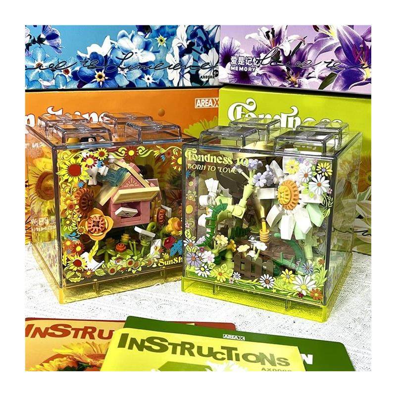 正品AREAX灵感盒子积木爱在此刻小众潮玩桌面摆件生日礼物玩具,淘宝优惠券,粉丝福利购,淘宝优惠卷