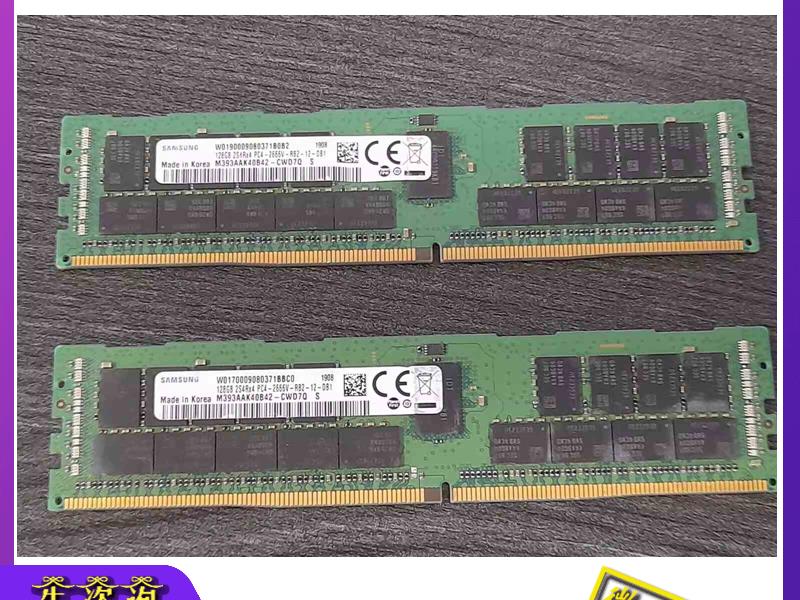 三星 128G 2S4RX4 DRR4 2666 RDIMM M393AAK40B42-CWD6Q/7Q内存 - 图0