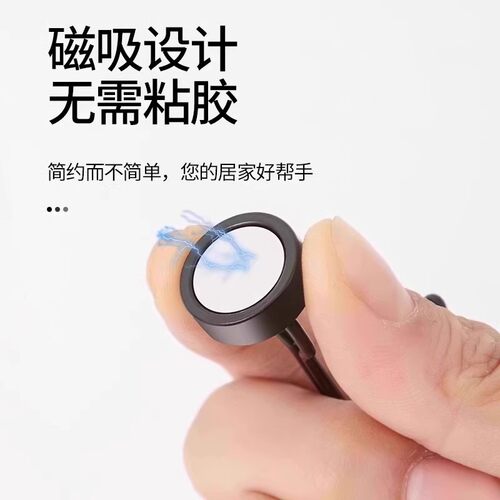 磁吸挂钩强力承重免打孔墙壁浴室厨房门后无痕墙面吸铁磁力粘钩 - 图2