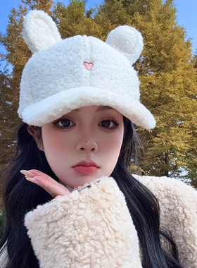 棒球帽子女2025新款秋冬季