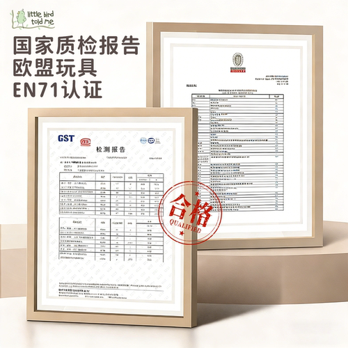 littlebirdtoldme摇摇马儿童木马实木0-4岁女宝玩具周岁生日礼物 - 图2