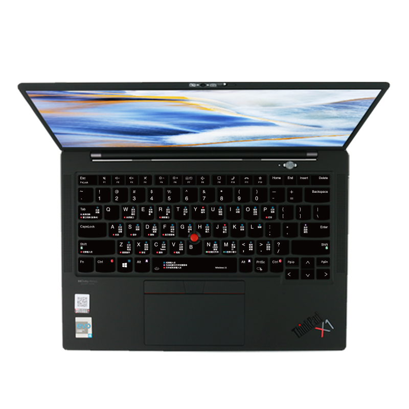 联想thinkpad笔记本X13电脑E14Slim键盘保护膜X1防水nano carbon防尘罩yoga翼14 15 T14 s 15英寸P 15V 17 12-图3