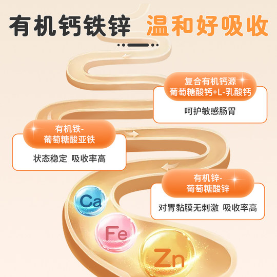 Liquid Calcium Children's Zinc Gluconate Landy