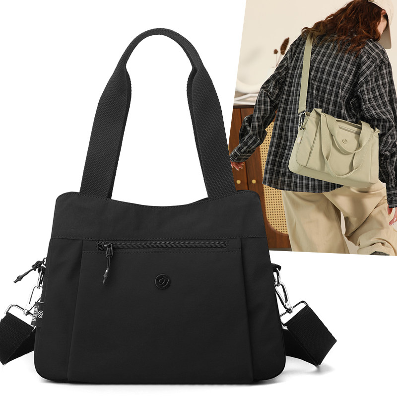 牛津布斜挎包女士2025新款休闲防水尼龙单肩包手提包女通勤妈妈包,淘宝优惠券,粉丝福利购,淘宝优惠卷