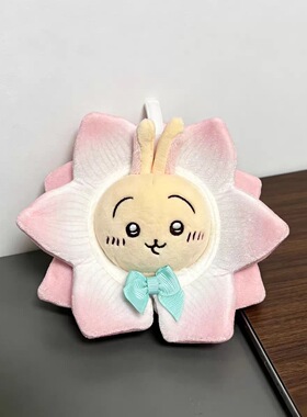 日本SELUMB好运莲花小八吉伊乌萨奇荷气生财毛绒玩偶包包挂件女生