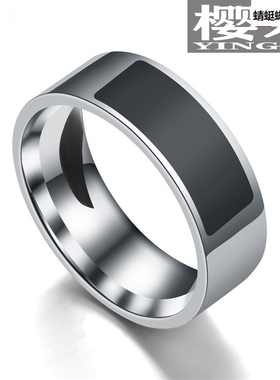 FC手机标签智能戒指不锈钢智能穿戴指环智能戒指nfc 现货韩版时尚